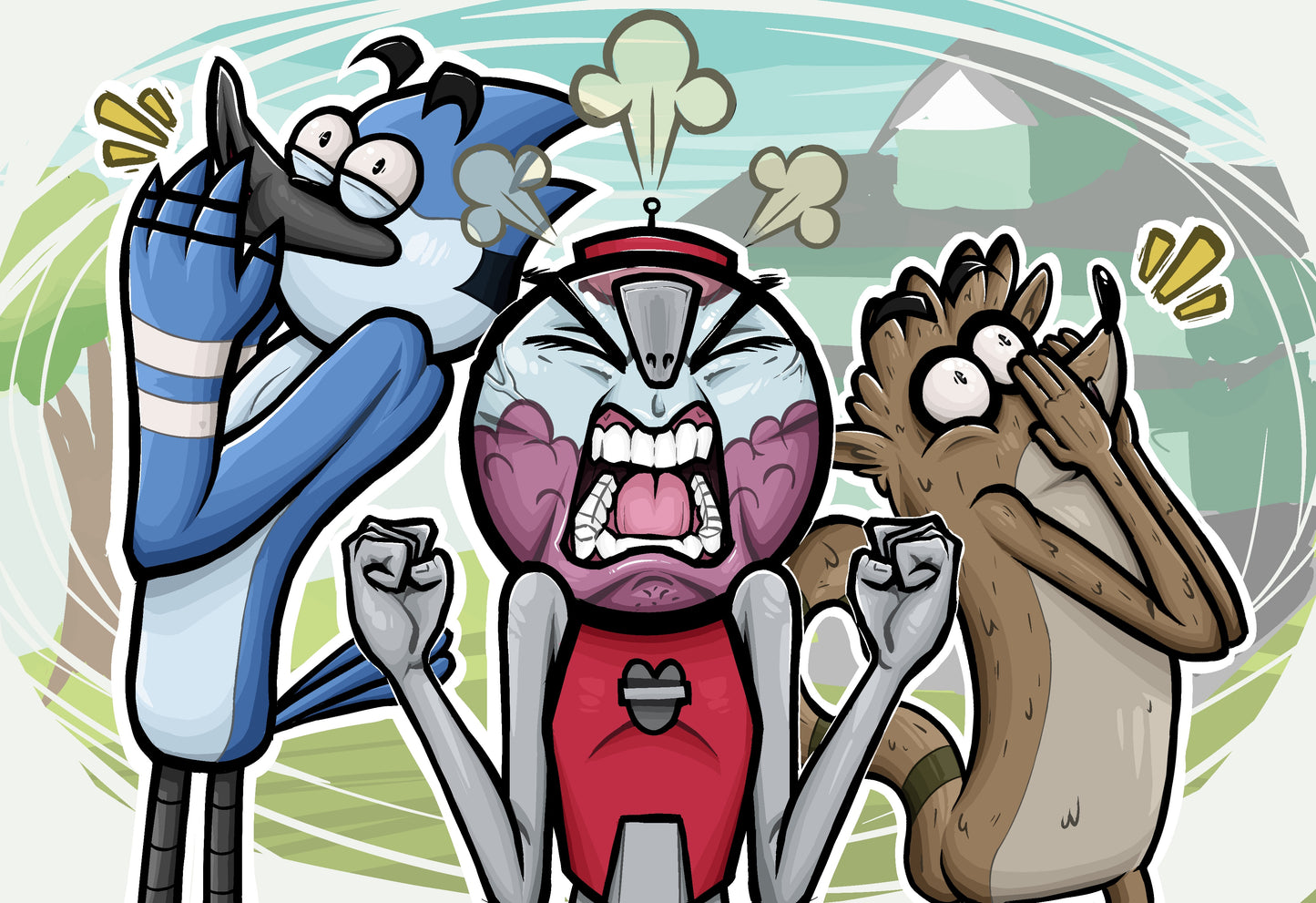 Regular Show Print
