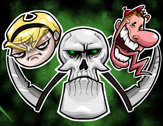 Grim Adventures of Billy and Mandy Print